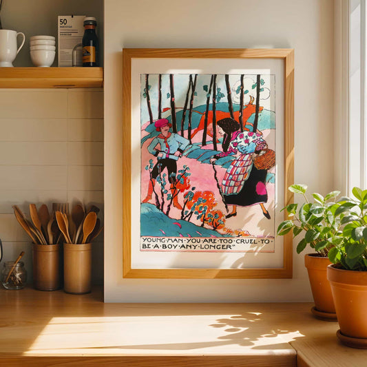 'Young man, you are too cruel to be a boy any longer' by Jessie Marion King