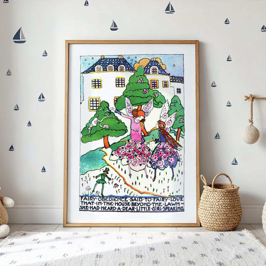 Jessie Marion King, Art Nouveau, Figurative, King, art print, fine art poster, framed wall art, artwork reproduction, gallery wall decor