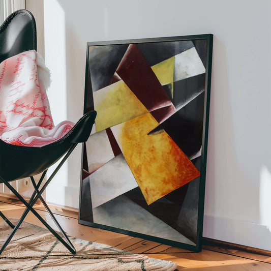 Painterly Architectonic by Lyubov Popova, modern wall decor, modern art poster, Russian avant-garde, abstract, statement print, framed wall art, art poster
