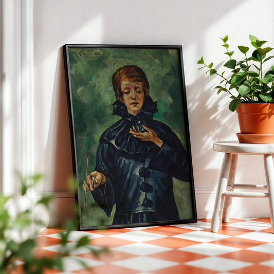 Portrait of the Actress Maria Stronska by Roman Kramsztyk