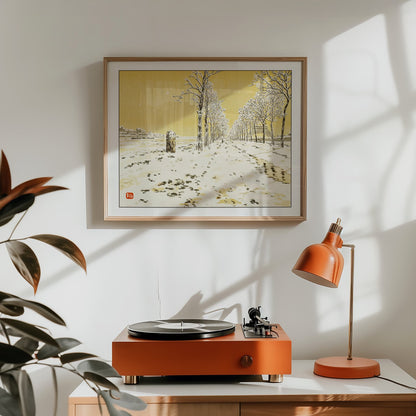 De l’Ile des Cygnes | From '36 Views of the Eiffel Tower' by Henri Rivière