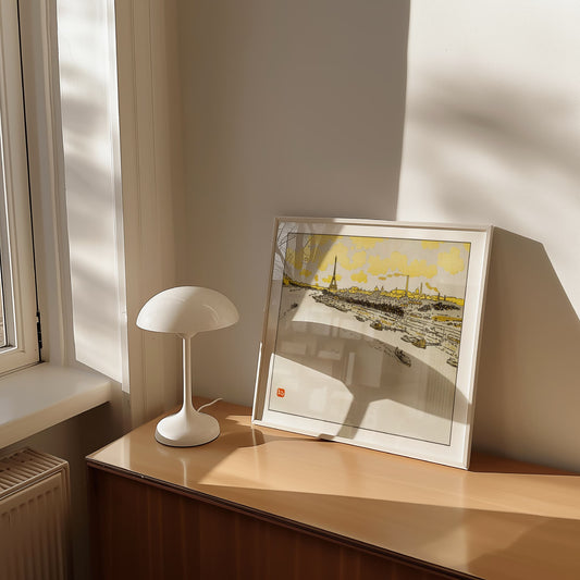 Du Point-du-Jour | From '36 Views of the Eiffel Tower' by Henri Rivière