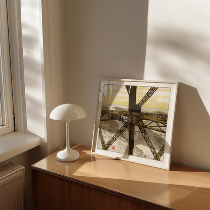 Dans la Tour | From '36 Views of the Eiffel Tower' by Henri Rivière