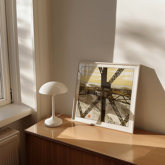 Le Peintre dans la Tour | From '36 Views of the Eiffel Tower' by Henri Rivière