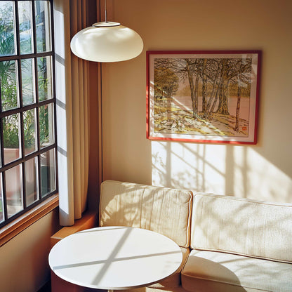 Du Bois de Boulogne | From '36 Views of the Eiffel Tower' by Henri Rivière