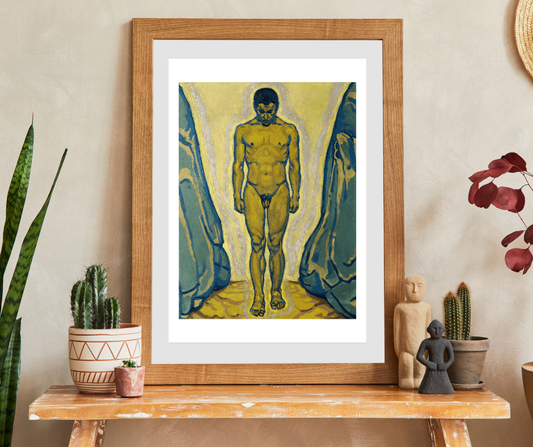 Koloman Moser, Stehender Jüngling, 1915