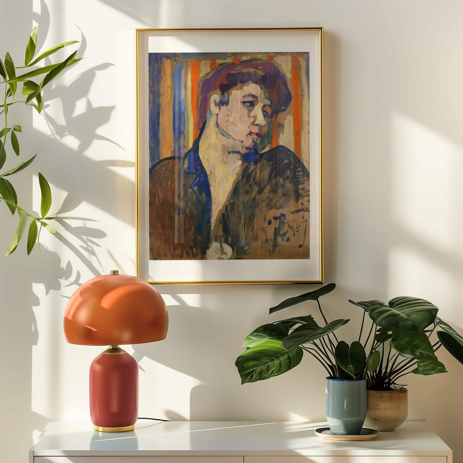 Buste de femme by André Derain, portrait print, vintage portrait, French Fauvist, Collioure, office wall art, framed wall art, art poster