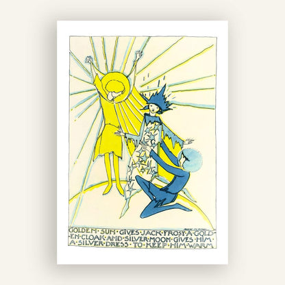 Set of 6 prints by Jessie M. King (1929)