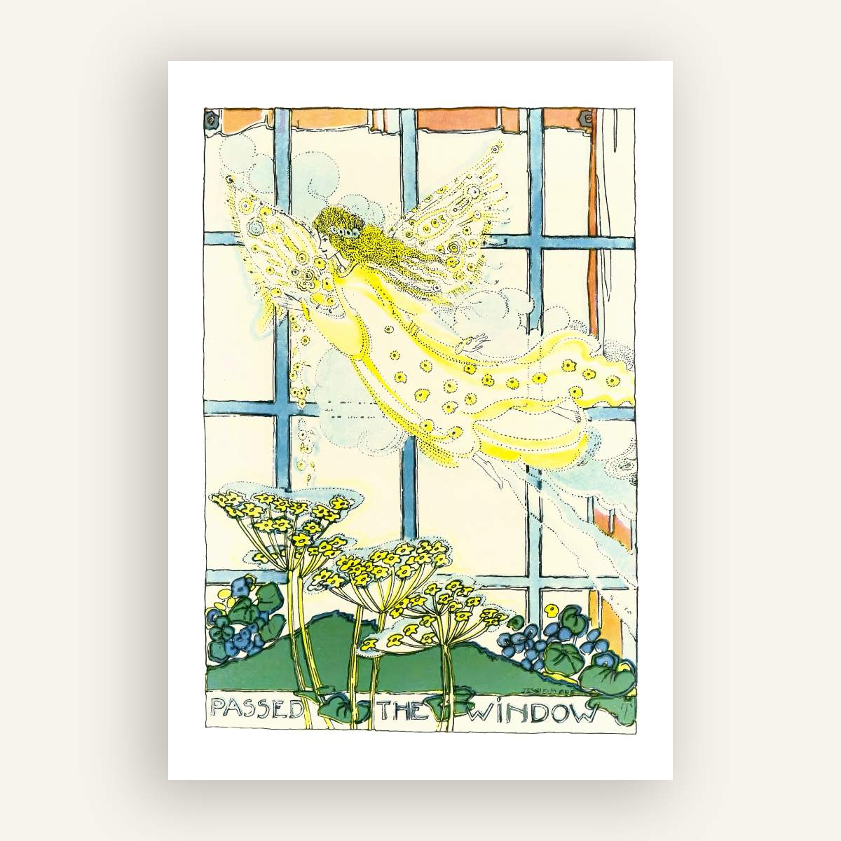 Set of 6 prints by Jessie M. King (1929)