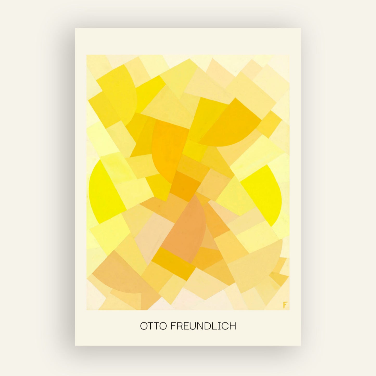 Composition in Yellow (1938) | Freundlich, Otto