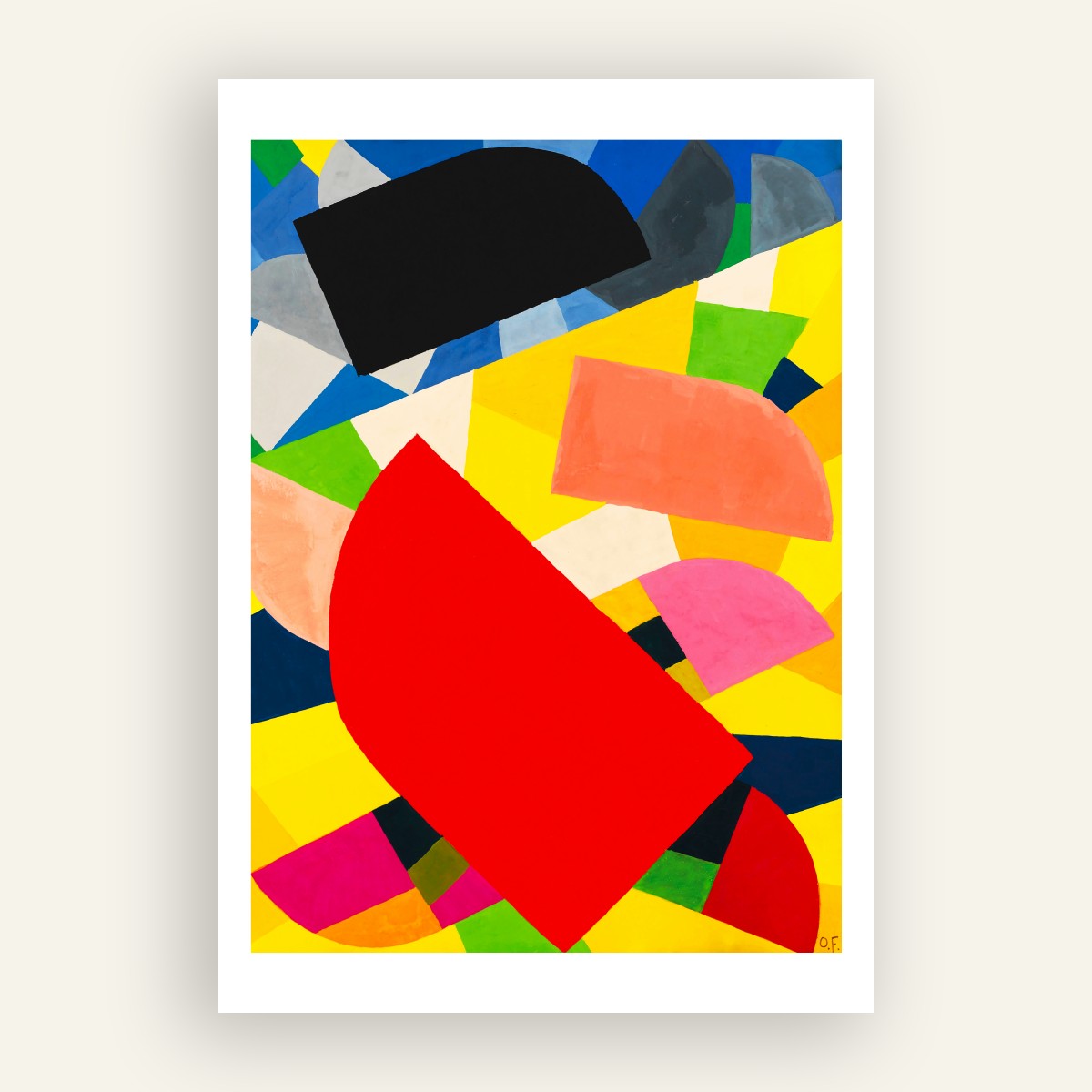 Composition (1936) | Freundlich, Otto | White background