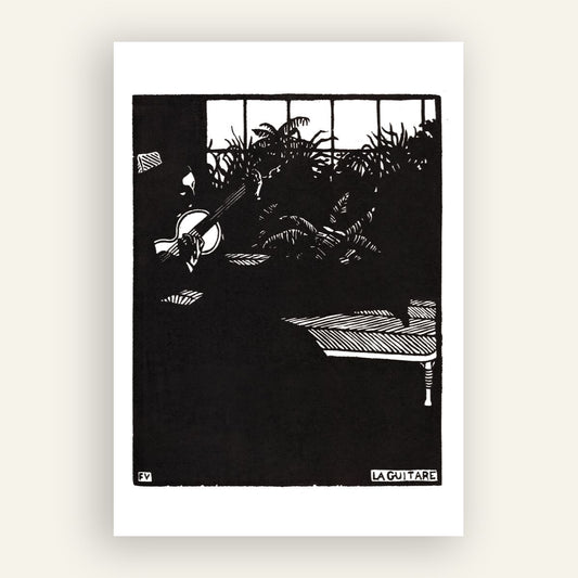 The Guitar (1897) | Vallotton, Félix