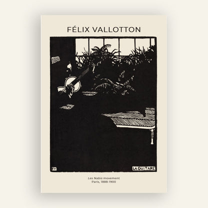 The Guitar (1897) | Vallotton, Félix