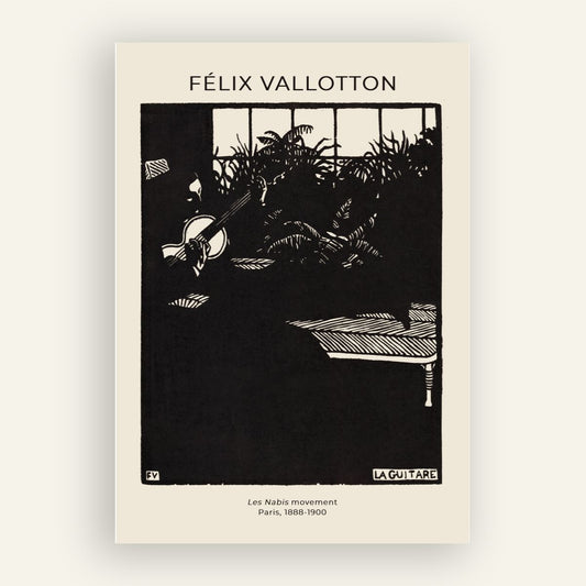 The Guitar (1897) | Vallotton, Félix