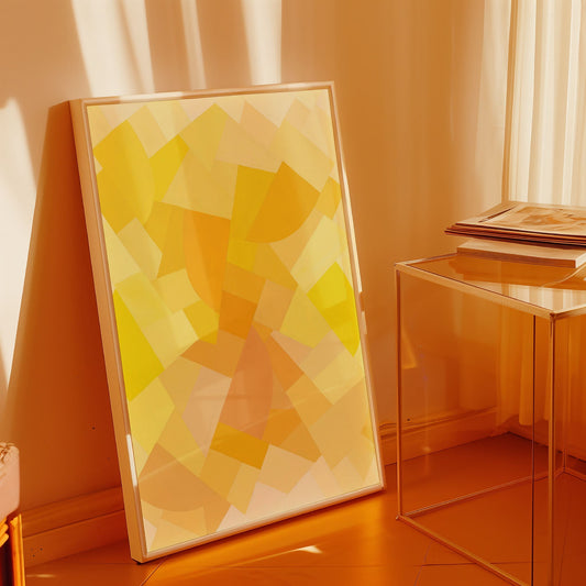 Composition by Otto Freundlich, modernist print, abstract art print, German-French modernist, abstract, vintage poster, framed wall art, art poster