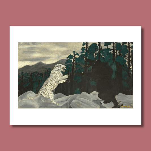 The Blue Tiger, Horace Pippin, 1933