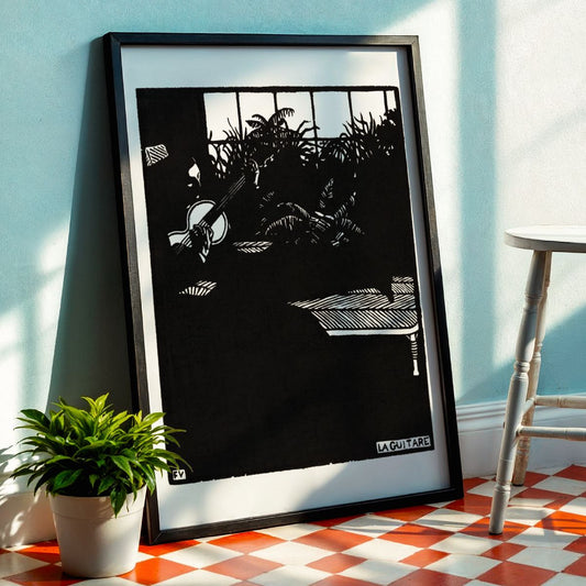 The Guitar (1897) | Vallotton, Félix