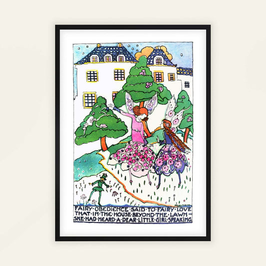 Jessie Marion King, Art Nouveau, Figurative, King, art print, fine art poster, framed wall art, artwork reproduction, gallery wall decor