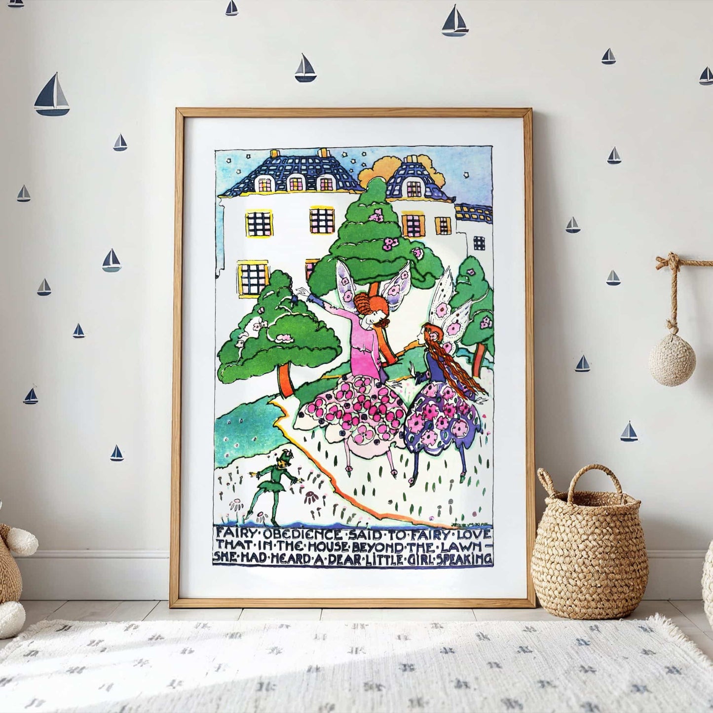 Jessie Marion King, Art Nouveau, Figurative, King, art print, fine art poster, framed wall art, artwork reproduction, gallery wall decor