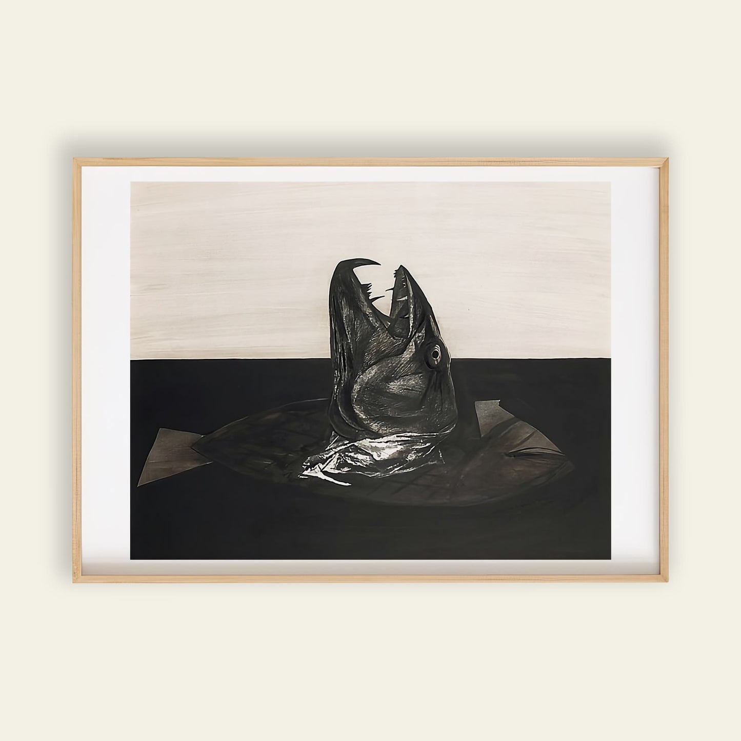 Fish Head by Yasuo Kuniyoshi as an art print for wall art, room decor and prints for wall styling