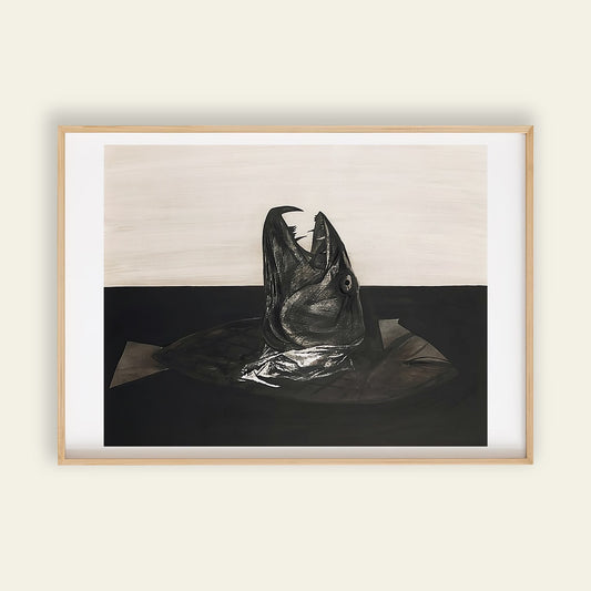Fish Head by Yasuo Kuniyoshi as an art print for wall art, room decor and prints for wall styling
