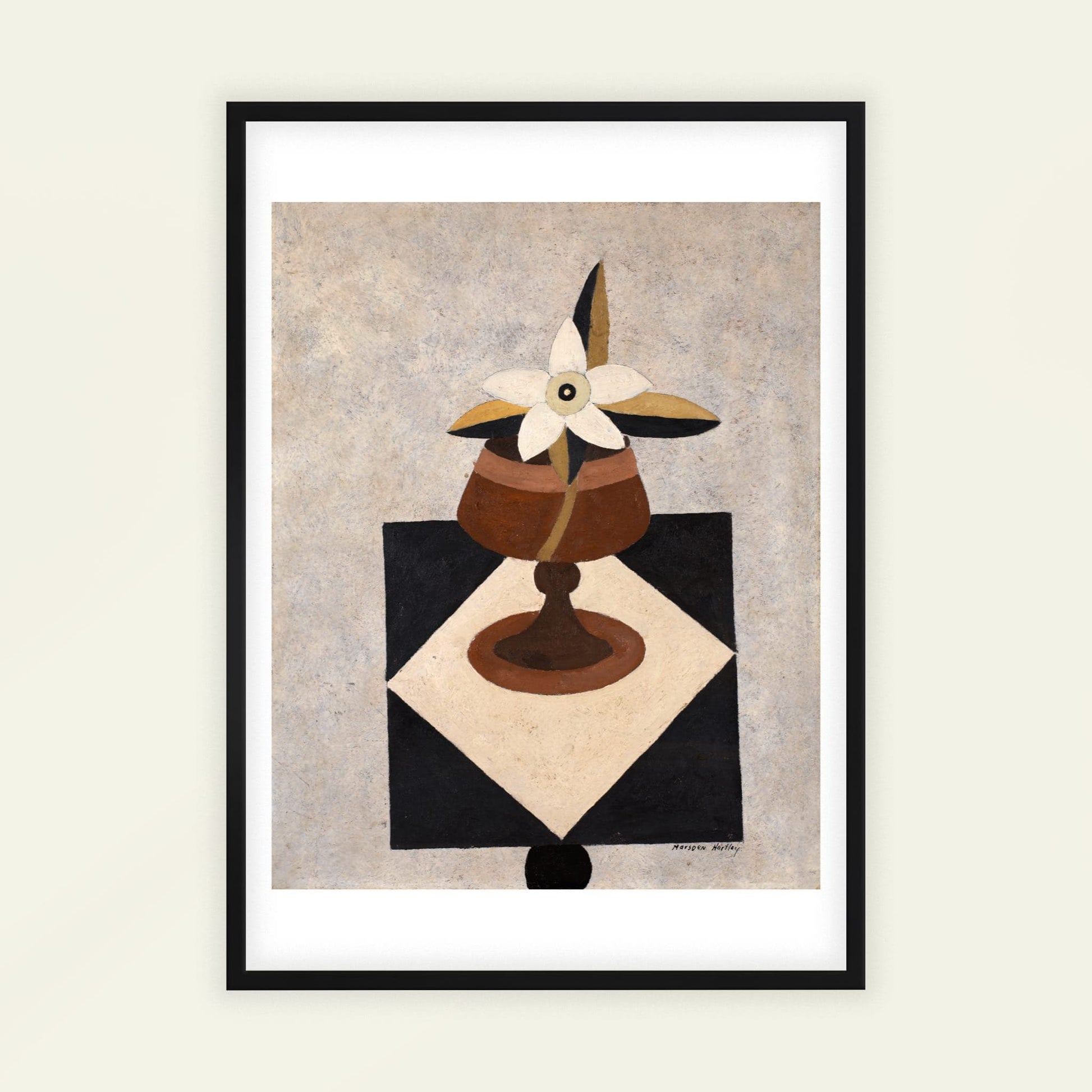 Flowerpiece by Marsden Hartley, still life print, dining room decor, American Provincetown, still life, fine art poster, framed wall art, art poster