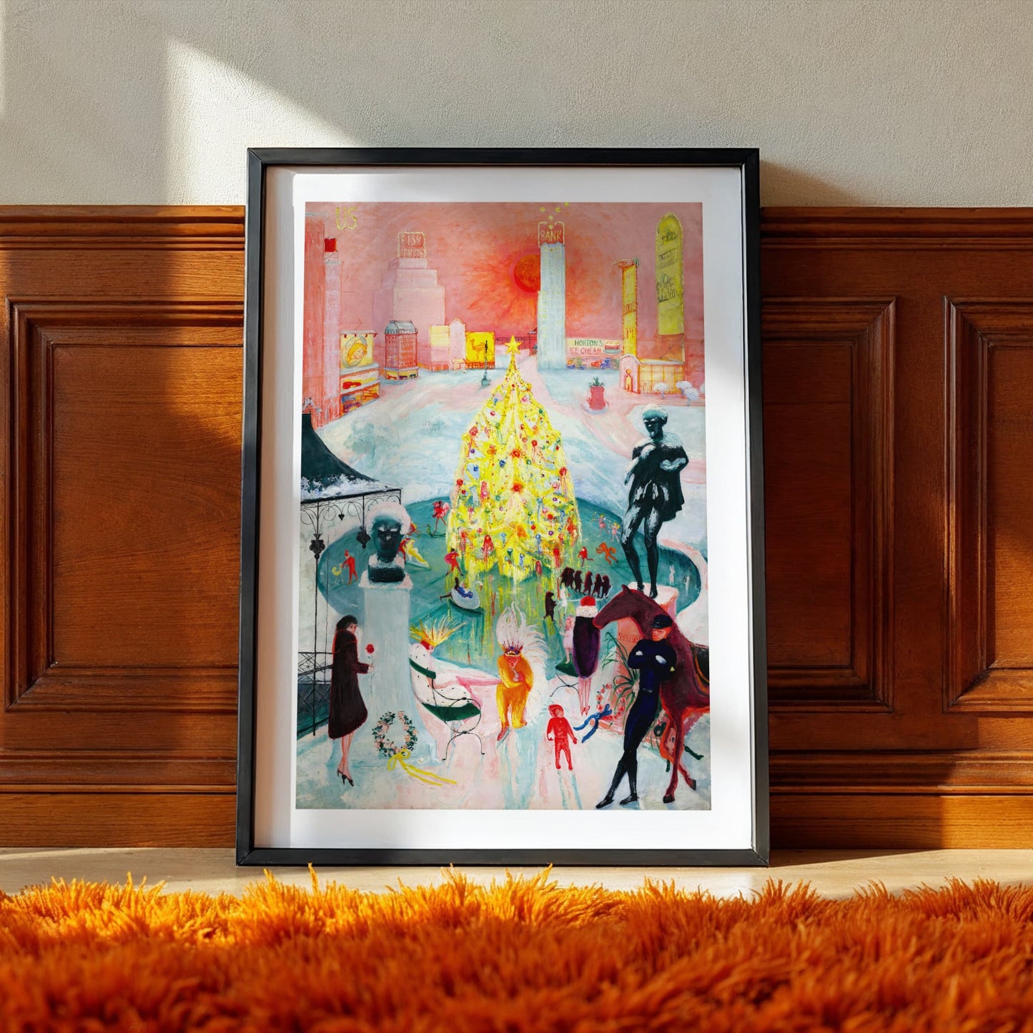 Pink Christmas by Florine Stettheimer