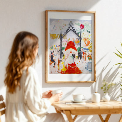 The Cathedrals of Fifth Avenue by Florine Stettheimer