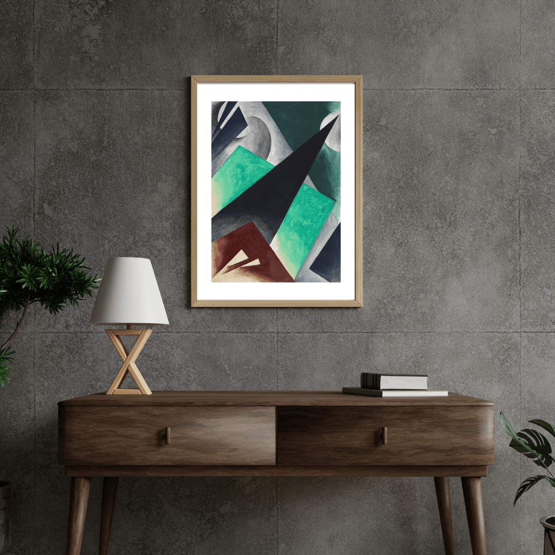 Lyubov Popova, Architectonic Painting, 1917