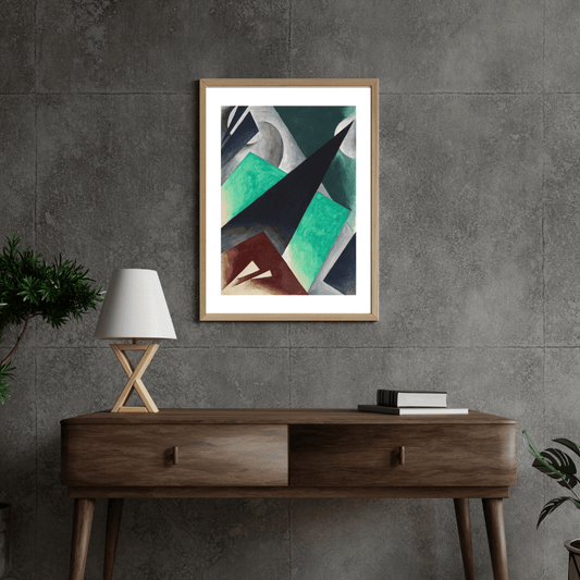 Lyubov Popova, Architectonic Painting, 1917