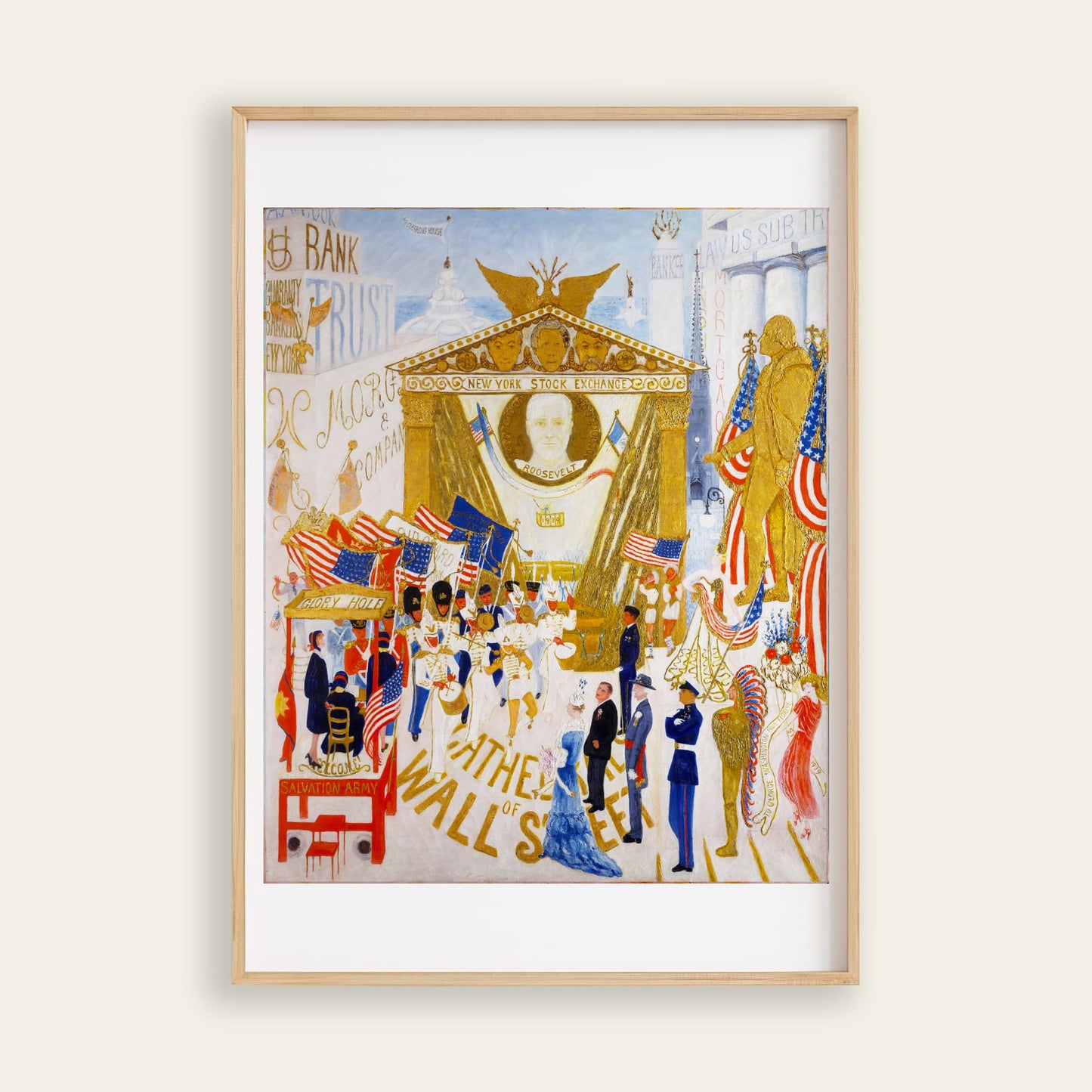 The Cathedrals of Wall Street by Florine Stettheimer