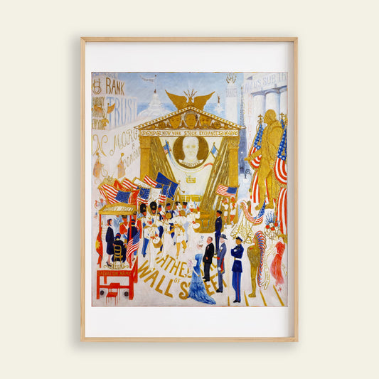 The Cathedrals of Wall Street by Florine Stettheimer