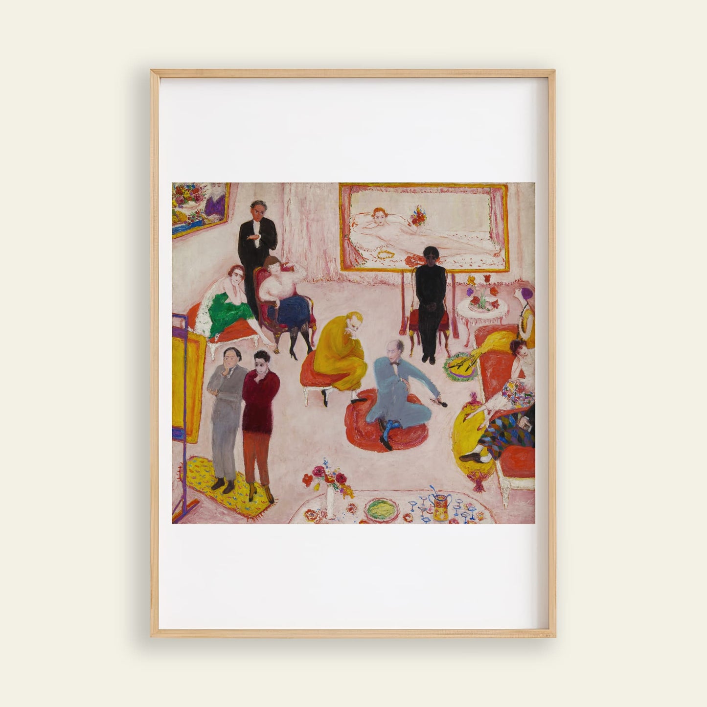 Studio Party (Soirée) by Florine Stettheimer