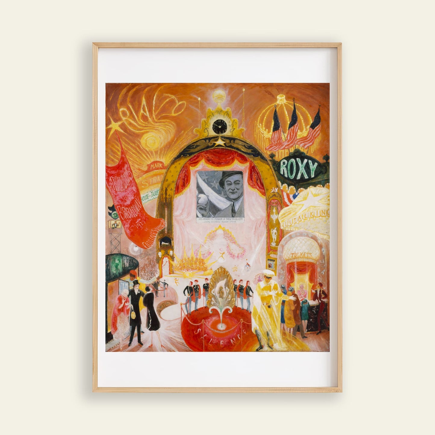 The Cathedrals of Broadway by Florine Stettheimer