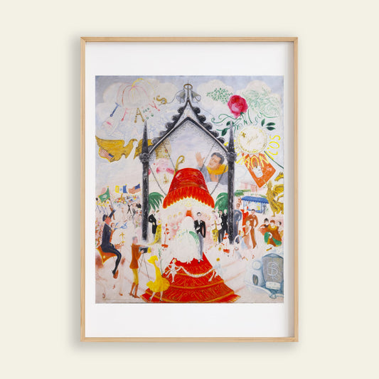 The Cathedrals of Fifth Avenue by Florine Stettheimer