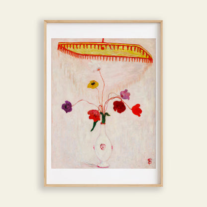 Tulips Under a Canopy by Florine Stettheimer