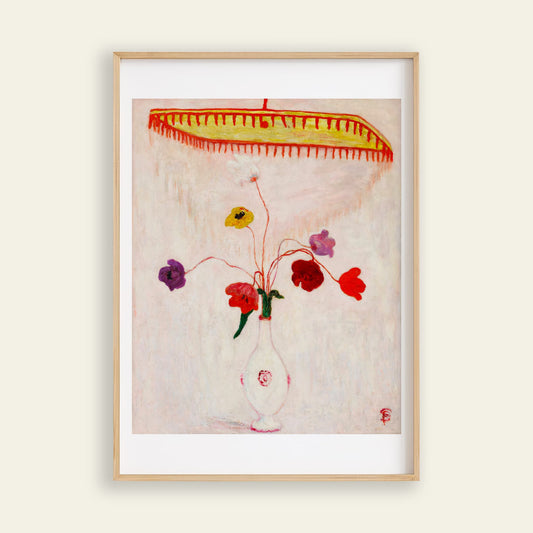 Tulips Under a Canopy by Florine Stettheimer
