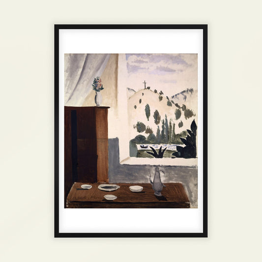Nature morte au Calvaire by André Derain, home office decor, classic art poster, French Collioure, still life, large wall art, framed wall art, art poster