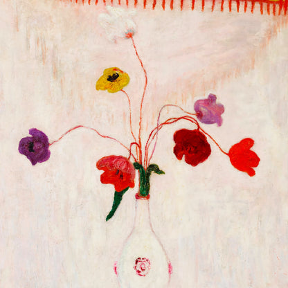 Tulips Under a Canopy by Florine Stettheimer