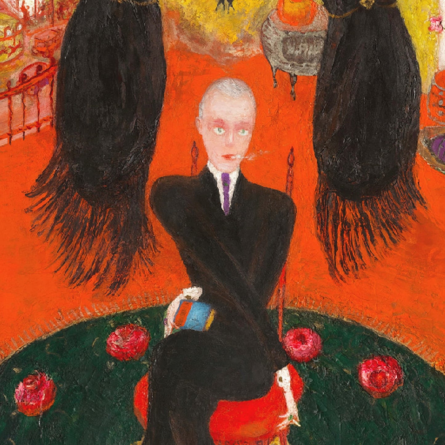 Portrait of Carl Van Vechten by Florine Stettheimer