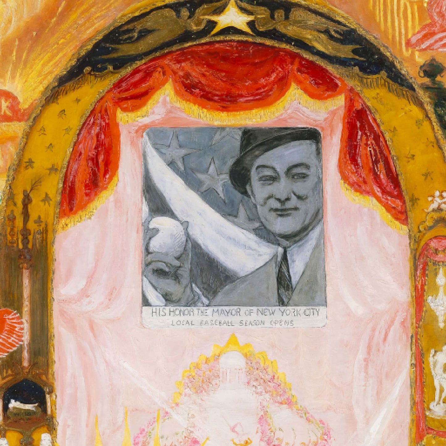 The Cathedrals of Broadway by Florine Stettheimer