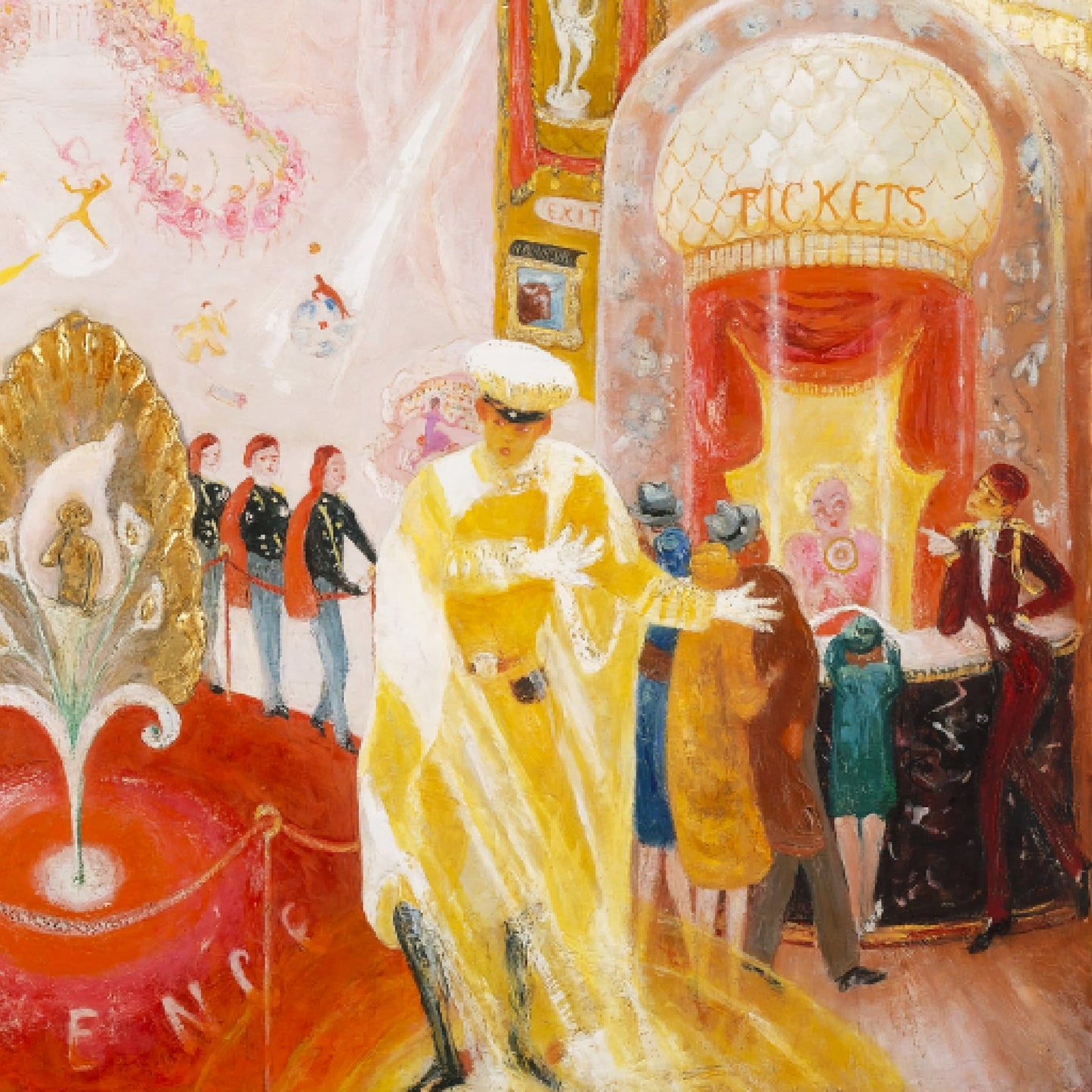 The Cathedrals of Broadway by Florine Stettheimer