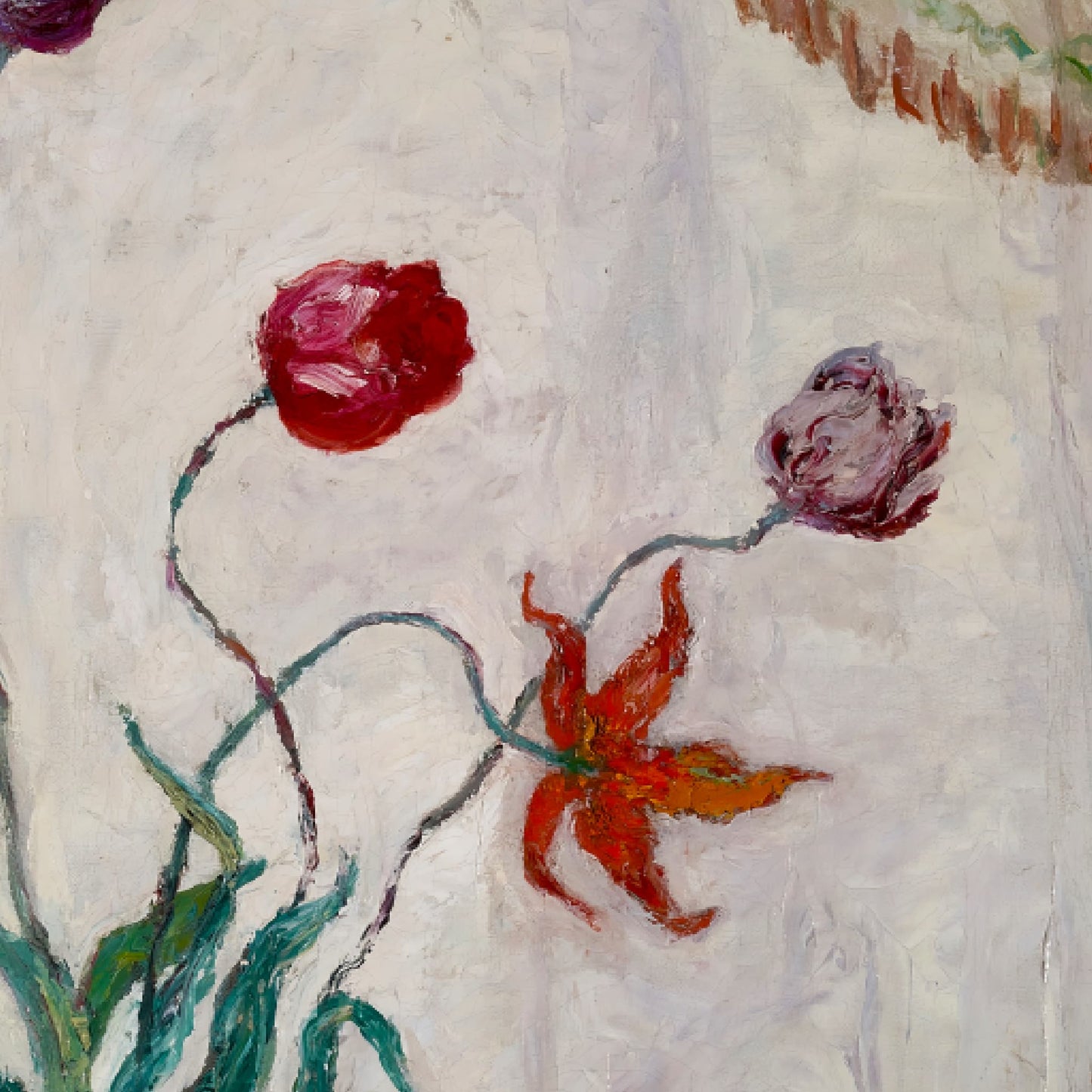 Bowl of Tulips by Florine Stettheimer