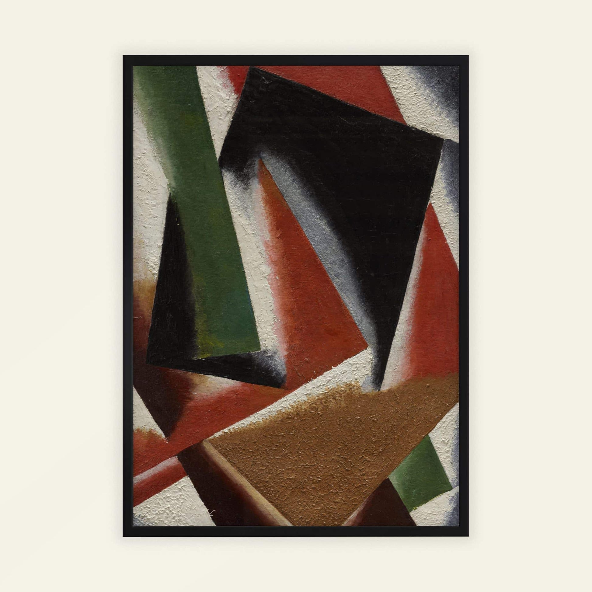 Painterly Architectonic by Lyubov Popova, geometric wall art, modernist print, Russian Cubo-Futurist, geometric, gallery wall decor, framed wall art, art poster
