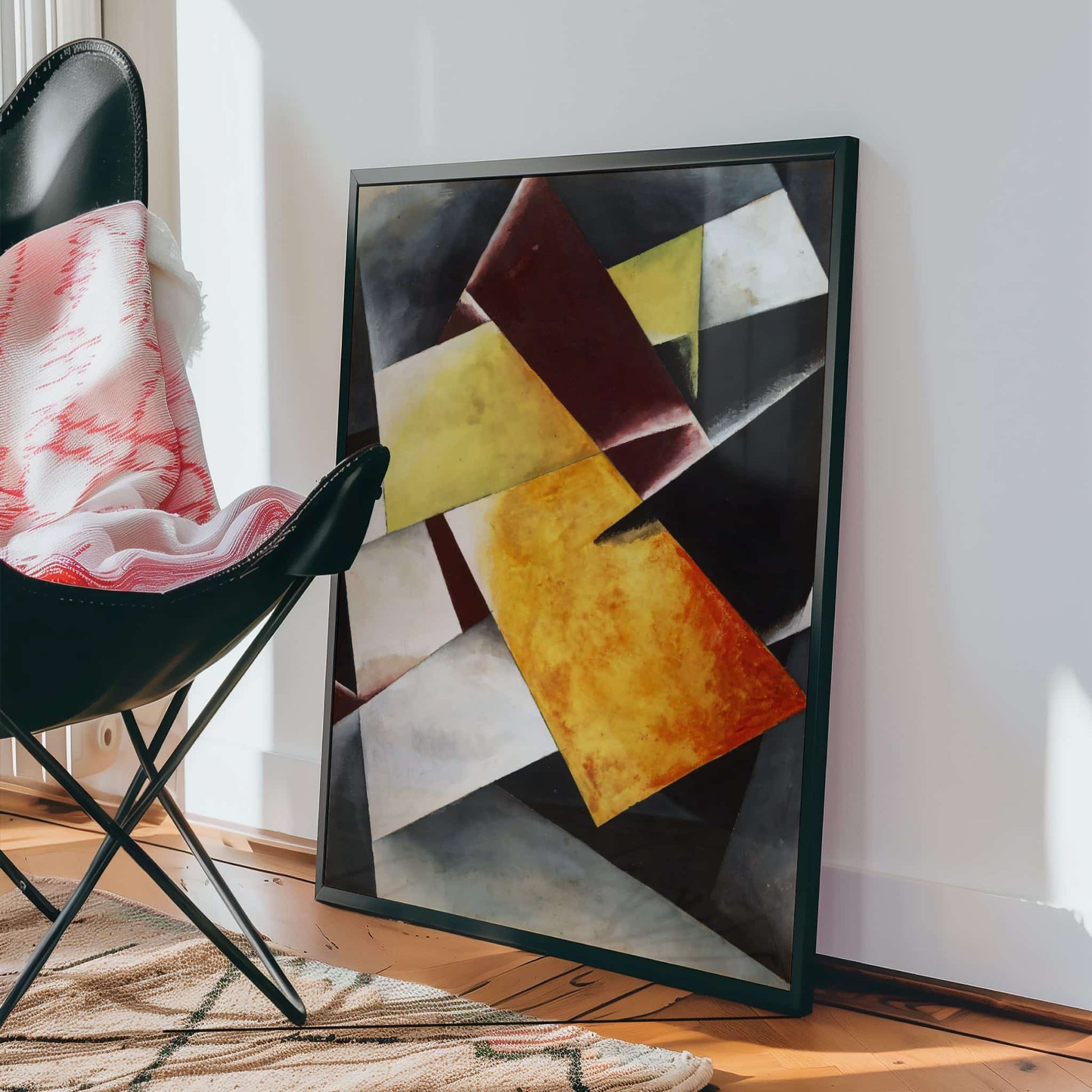 Painterly Architectonic by Lyubov Popova, modern wall decor, modern art poster, Russian avant-garde, abstract, statement print, framed wall art, art poster