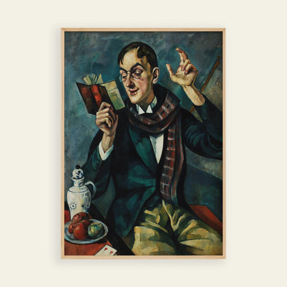 Poet (Portrait of Jan Lechoń) by Roman Kramsztyk