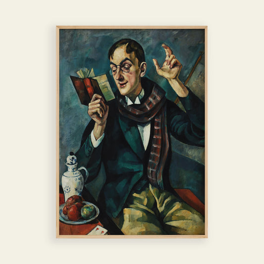 Poet (Portrait of Jan Lechoń) by Roman Kramsztyk