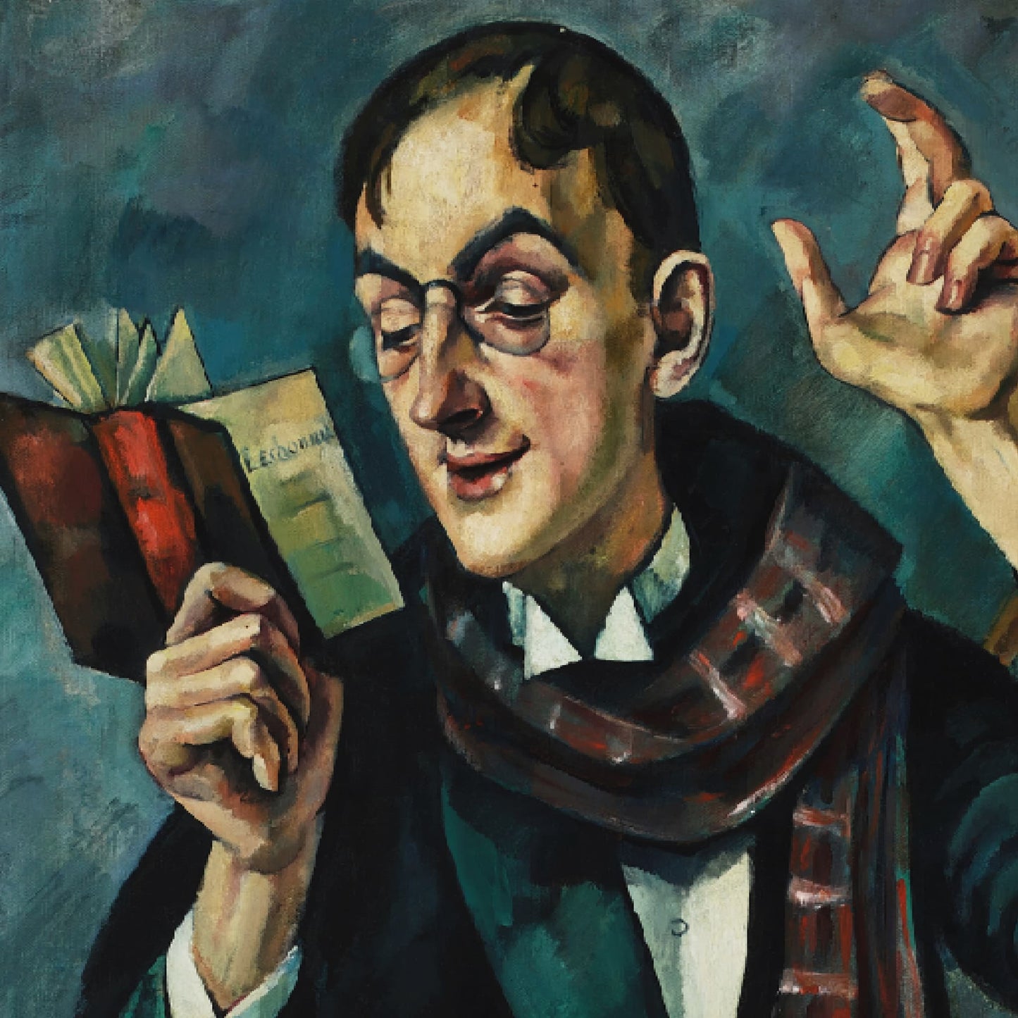 Poet (Portrait of Jan Lechoń) by Roman Kramsztyk