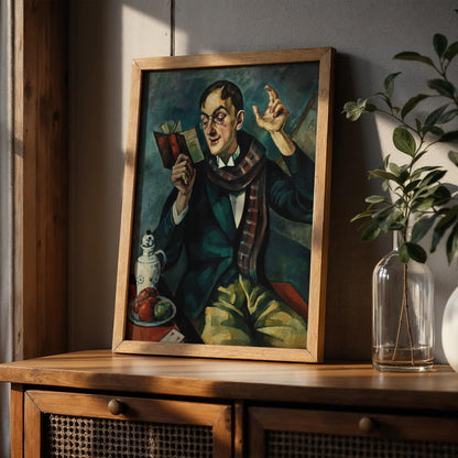 Poet (Portrait of Jan Lechoń) by Roman Kramsztyk