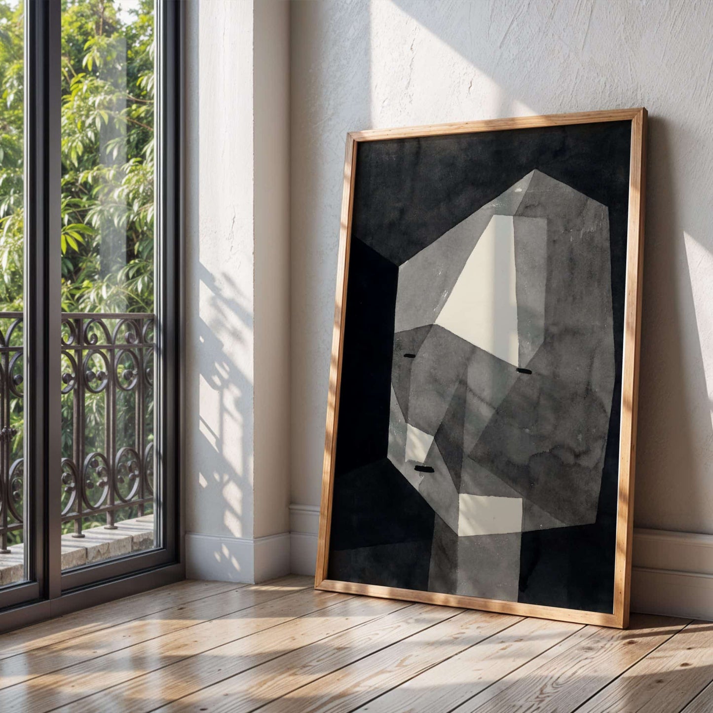 Rough-Cut Head by Paul Klee, modern wall decor, portrait print, Swiss-German colour, whimsical, office wall art, framed wall art, art poster